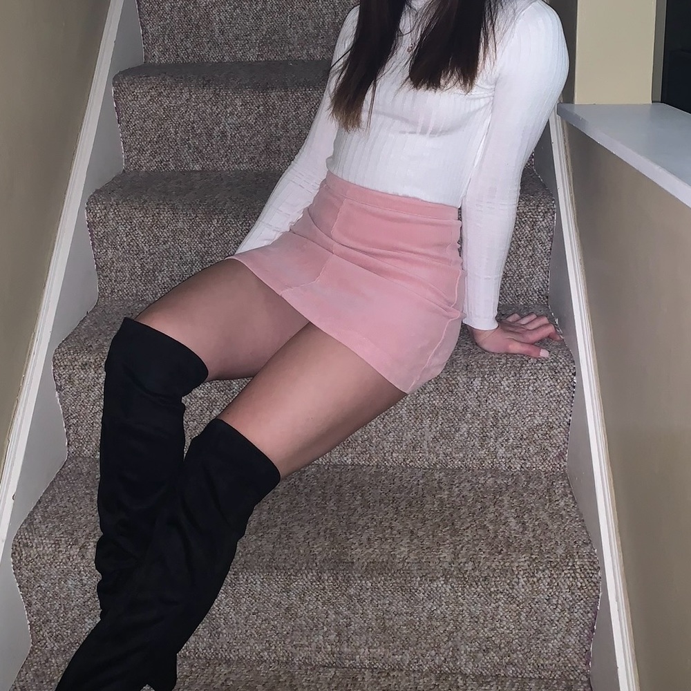 Forever 21 Pink Mini Skirt